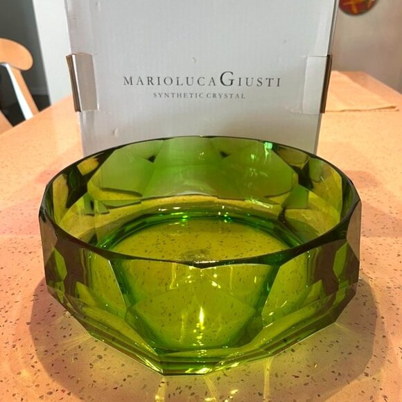 Mario Luca Giusti Supernova Acrylic Bowl New with Tags - Picture 1 of 4